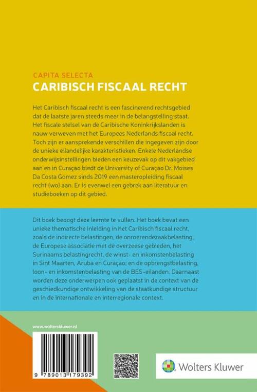 Capita selecta Caribisch fiscaal recht