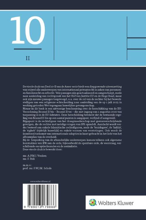 Internationaal personen- en familierecht en erfrecht