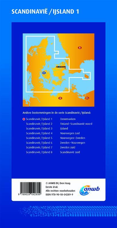 ANWB Wegenkaart - Scandinavië/IJsland 1