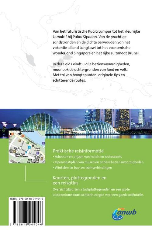 ANWB - Wereldreisgids Maleisië & Singapore