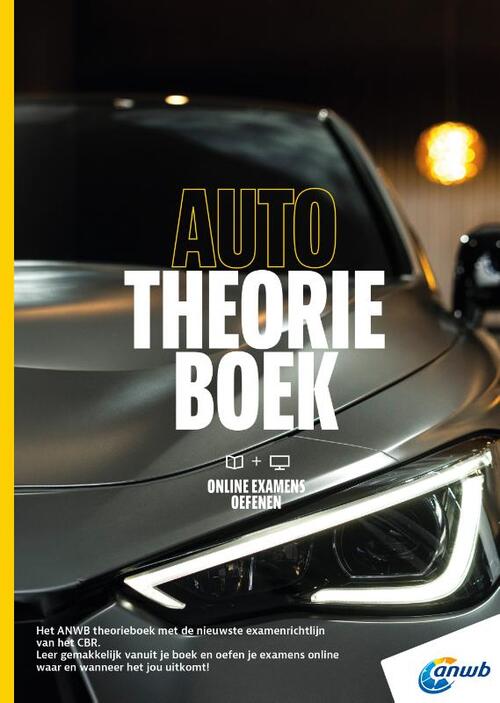 Auto Theorieboek Rijbewijs B + Online Examens Oefenen, Anwb | Boek ...