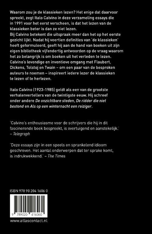 Waarom zou je de klassieken lezen