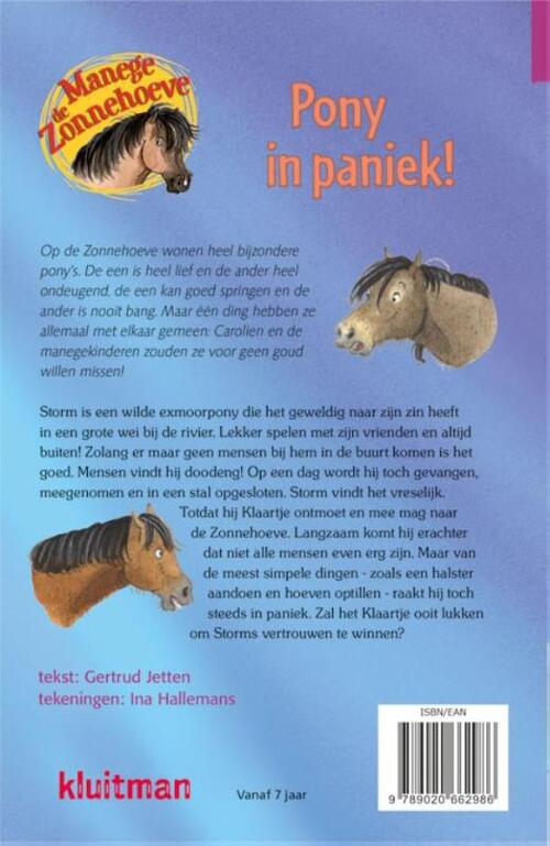 Manege de Zonnehoeve - Pony in paniek