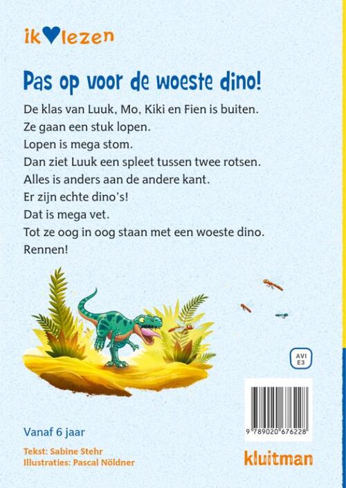 Pas op voor de woeste dino!