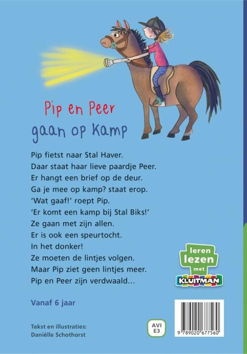 Pip en Peer gaan op kamp