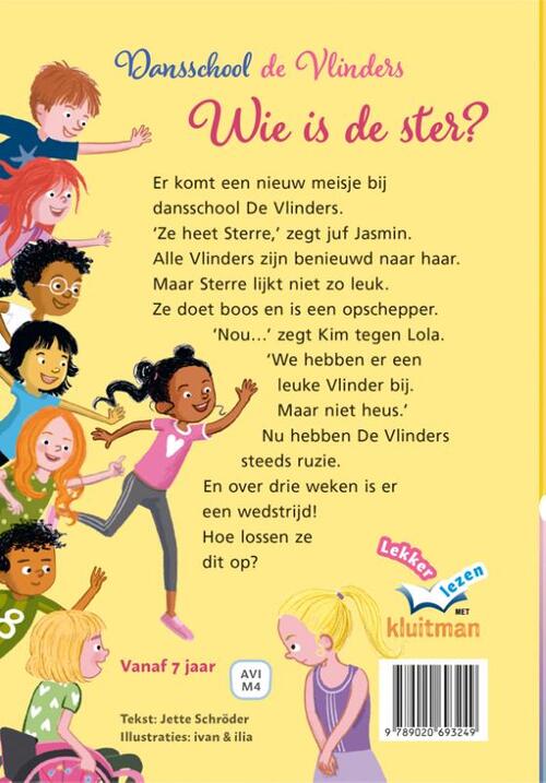 Dansschool de Vlinders. Wie is de ster?