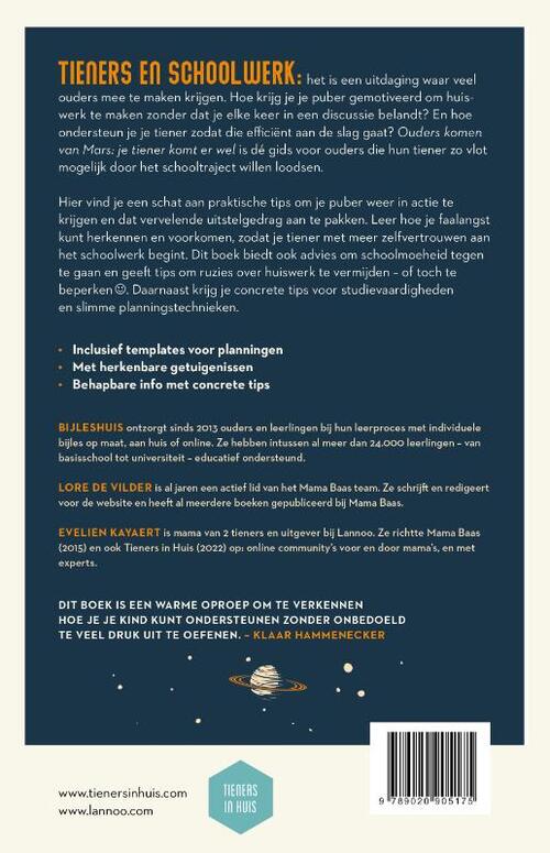 Ouders komen van Mars: je tiener komt er wel