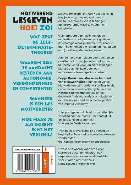 Motiverend lesgeven. Hoe? Zo!