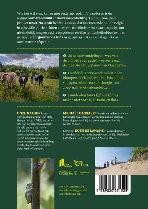 Wandelboek Onze Natuur Vlaanderen