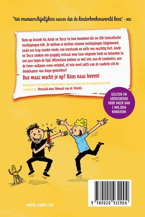 De waanzinnige boomhut van 104 verdiepingen