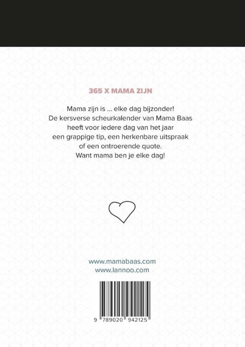 Scheurkalender 365 x mama zijn 2026
