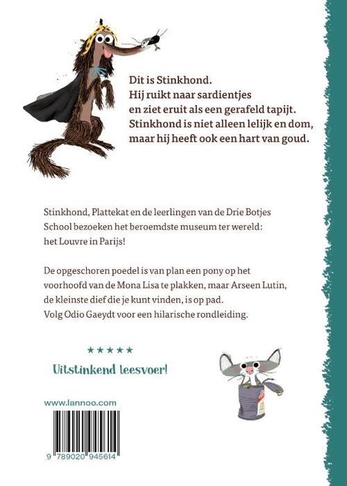 Stinkhond in het museum