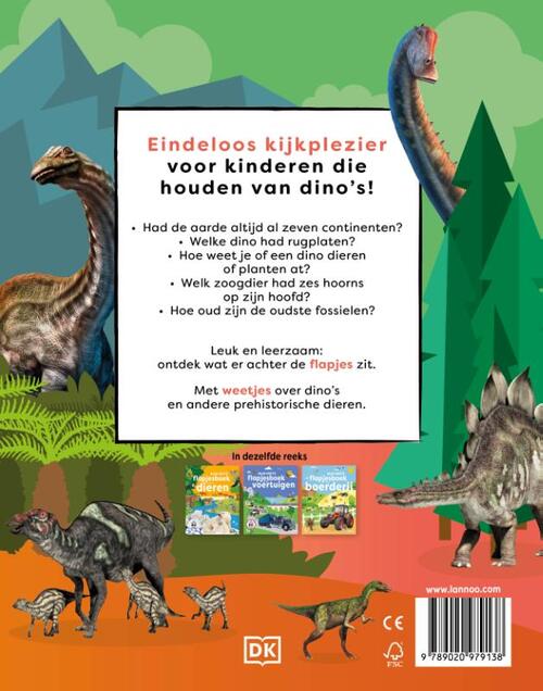 Mijn grote flapjesboek van alle dino's