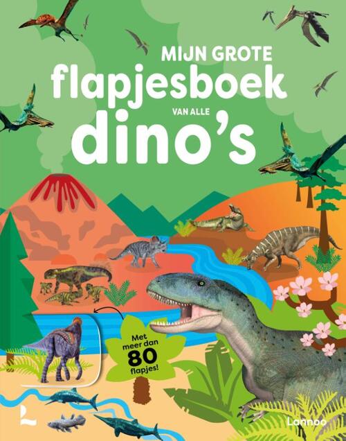 Mijn grote flapjesboek van alle dino's