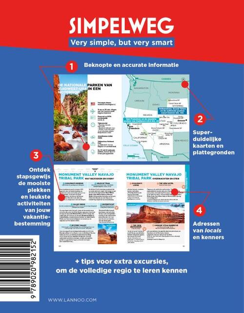 Simpelweg Nationale Parken van Zuidwest-USA