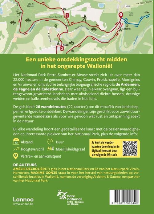 26 wandelingen tussen de Ardennen, de Fagne en de Calestienne