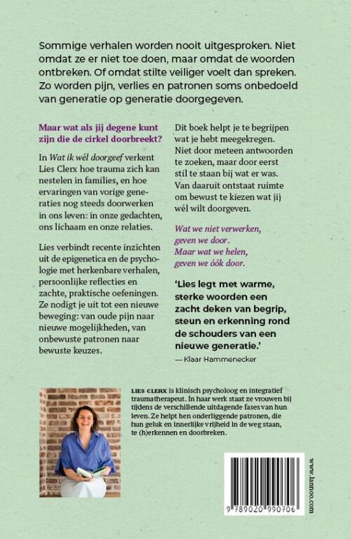 Wat ik wél doorgeef