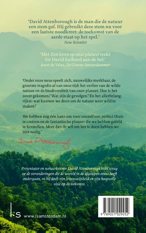 Een leven op onze planeet