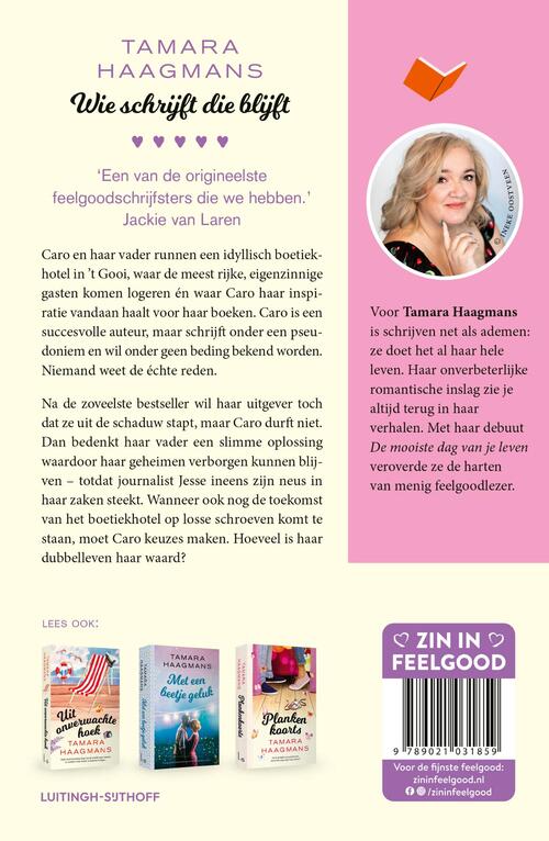 Wie schrijft die blijft