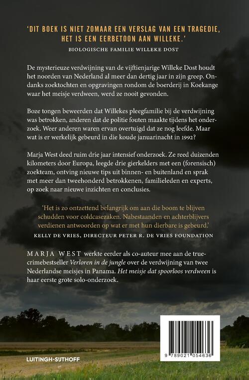 Het meisje dat spoorloos verdween