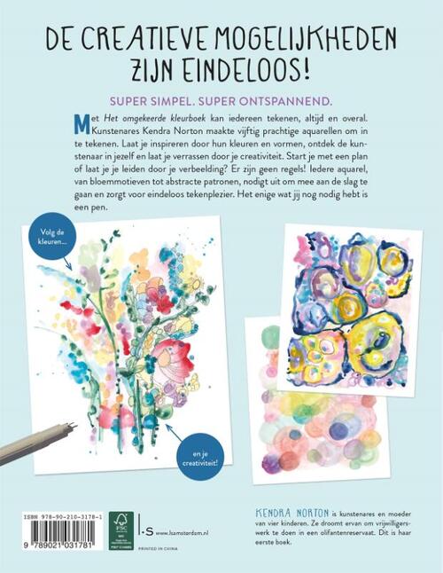 Het omgekeerde kleurboek - Mindful Journeys