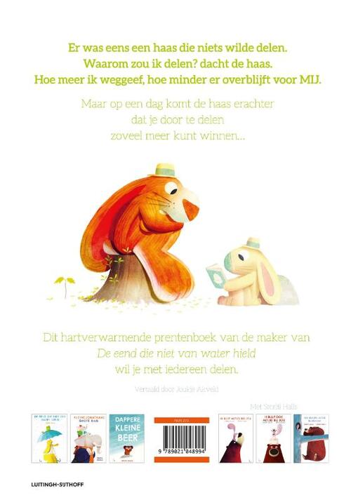 De haas die niets wilde delen