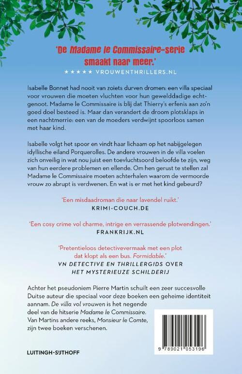 Madame le Commissaire en de villa vol vrouwen