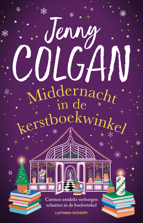 Middernacht in de kerstboekwinkel