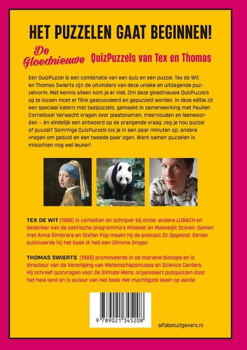 De gloednieuwe QuizPuzzels