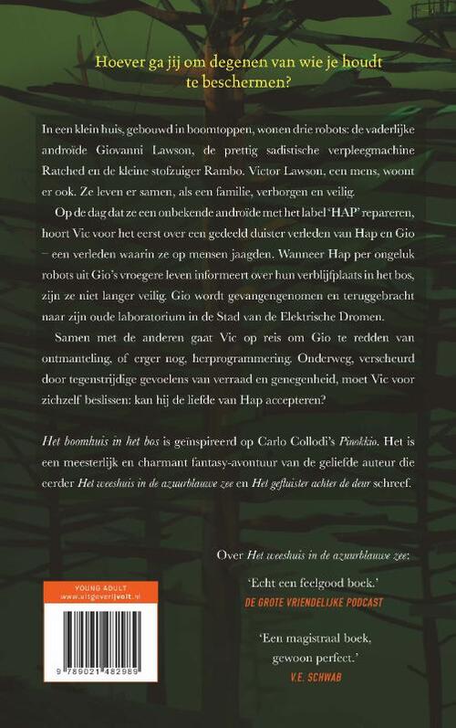 Het boomhuis in het bos