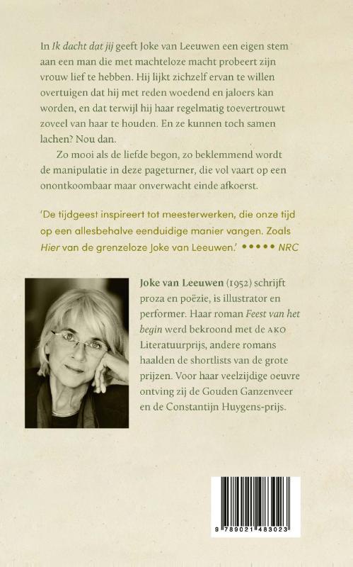 Ik Dacht Dat Jij Joke Van Leeuwen Boek 9789021483023 Bruna