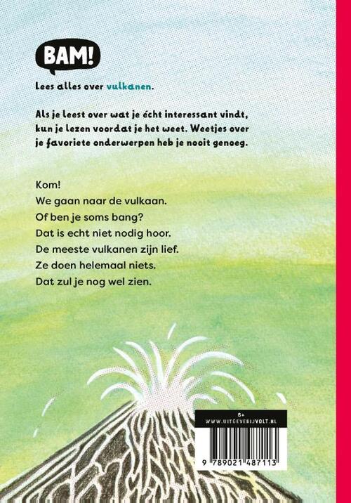 Val niet in de vulkaan!