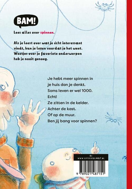 Spinnen zijn niet eng