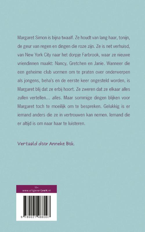 Bent u daar, God? Ik ben het, Margaret