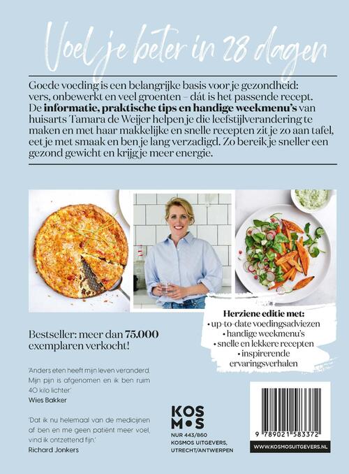 Eet beter in 28 dagen met huisarts Tamara de Weijer