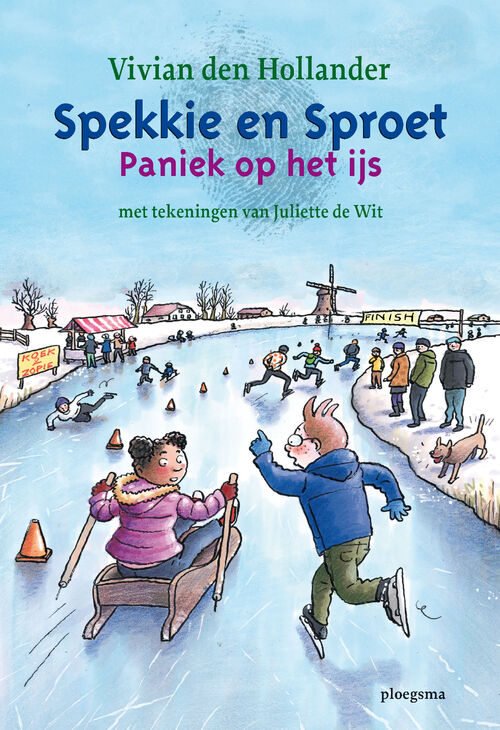 Spekkie en Sproet / Paniek op het ijs