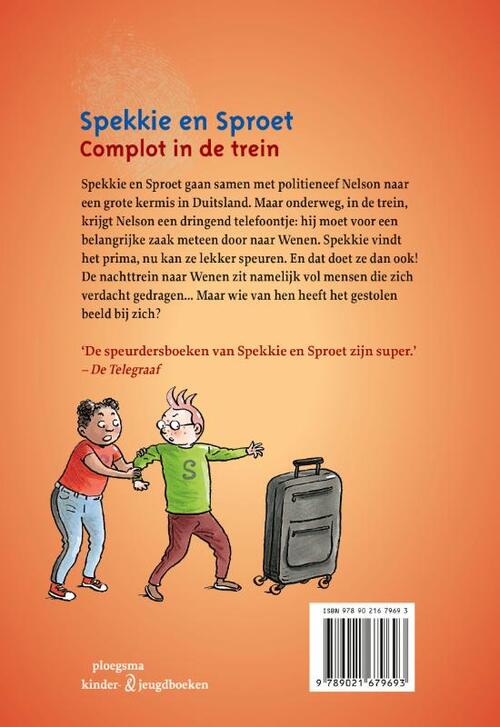 Spekkie en Sproet: Complot in de trein