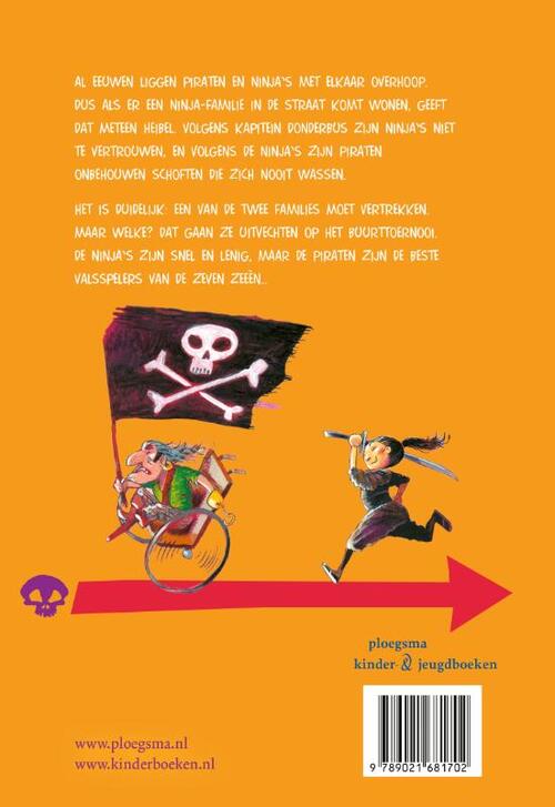 De piraten van Hiernaast: De ninja's van de overkant