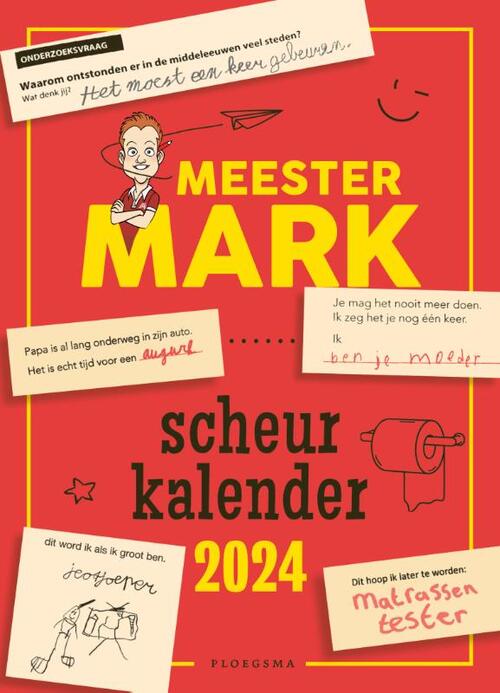 Meester Mark Scheurkalender 2024