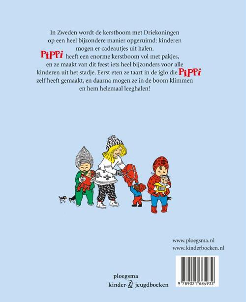 Het kerstboomplunderfeest van Pippi