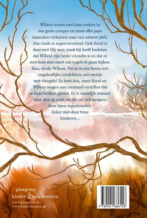 Een meisje met vleugels