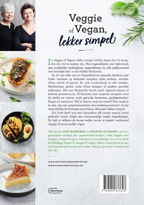 Veggie of vegan, lekker simpel