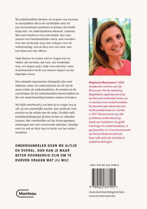 Met liefde onderhandel je ook