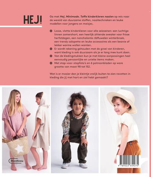 HEJ. MINIMODE Toffe kinderkleren naaien