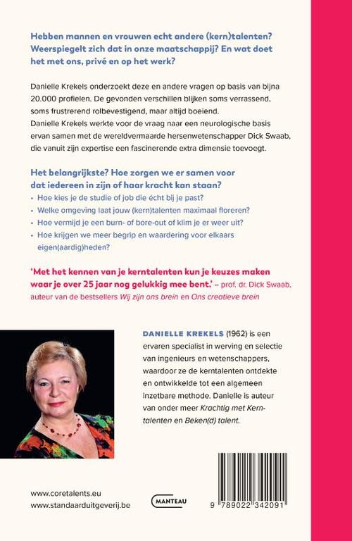 Man-vrouwverschillen in kerntalenten