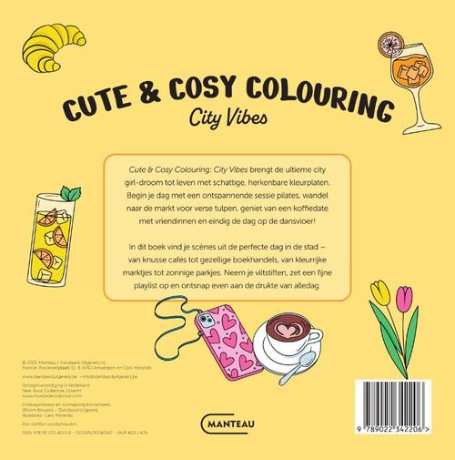 Cute & cosy colouring. City vibes