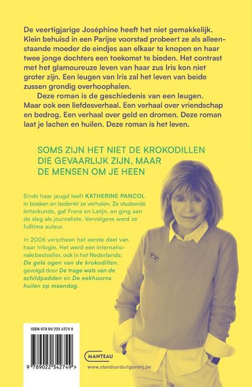 De gele ogen van de krokodillen