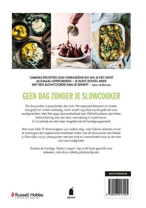 Het vega slowcookerboek