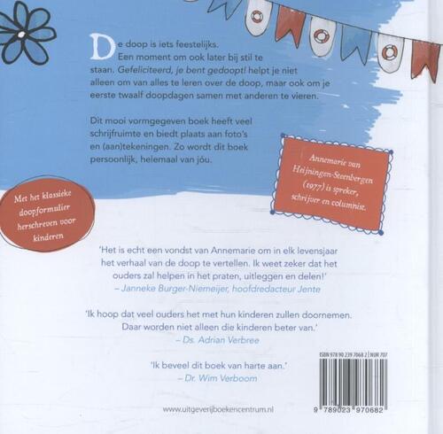 Gefeliciteerd, je bent gedoopt!