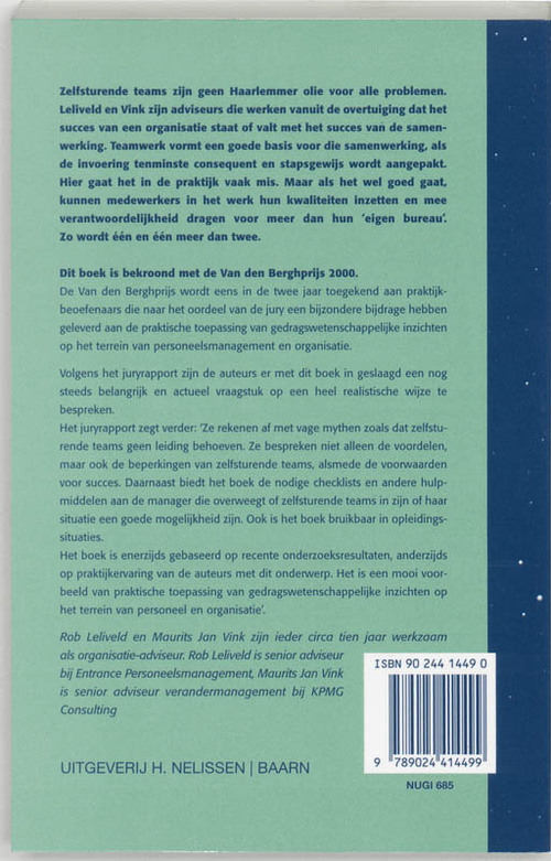 Succesvol invoeren van zelfsturende teams